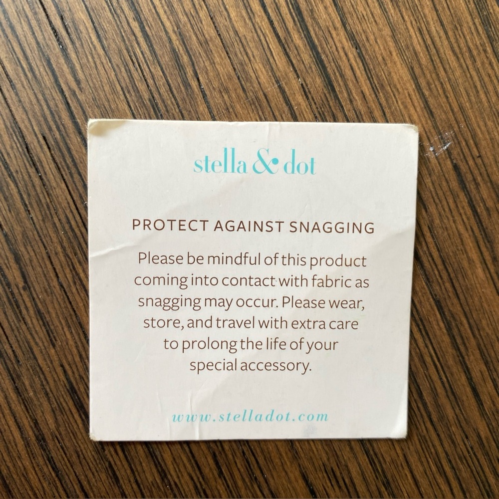Stella & Dot Woven Tote Style Bag - Picture 4 of 8